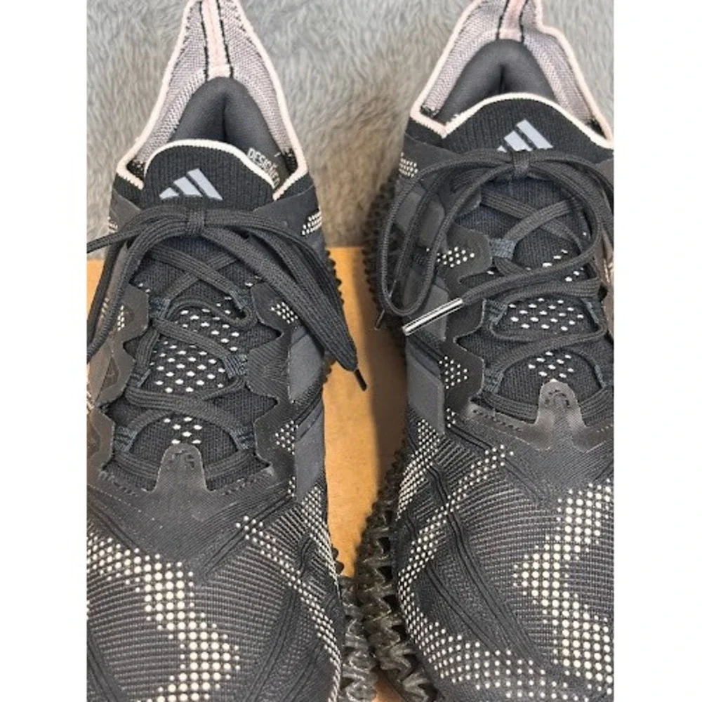 Adidas 4DFWD Pulse Womens Running Shoes Black White 3D Printed Midsole Size 10.5